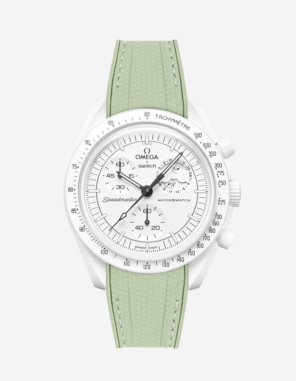 MoonSwatch Mission to the Moon Phase (Rubber Strap) - OM Luxury