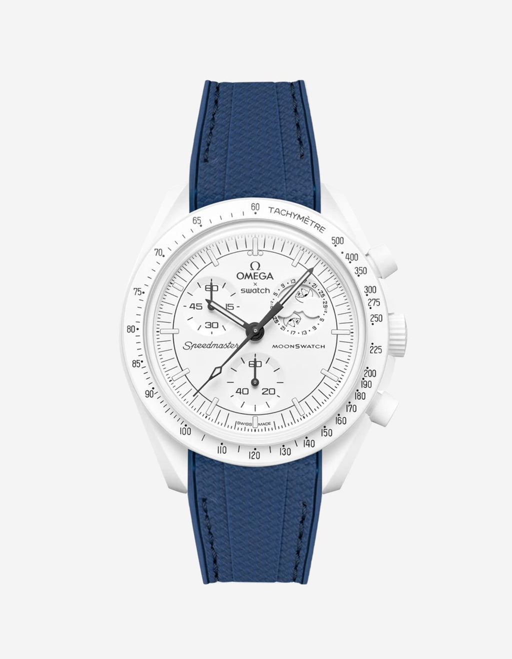 MoonSwatch Mission to the Moon Phase (Rubber Strap) - OM Luxury