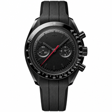 Black Sport Chronograph Watch 44mm