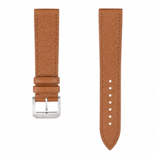 Brown Leather Watch Strap 21mm