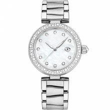 Ladies Dress Watch 34mm Silver-Tone Metal