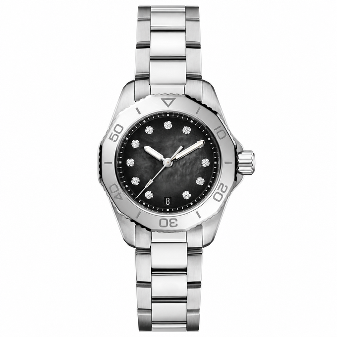 Women's Stainless Steel Dress Watch 30mm