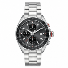 Chronograph Sports Watch with Grey Dial