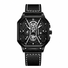 Dress Watch Black Leather