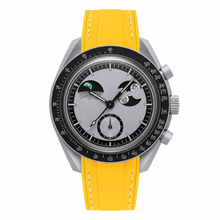 Casual Watch with Yellow Strap