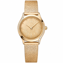 Women's Gold-Tone Dress Watch with Diamond Accents