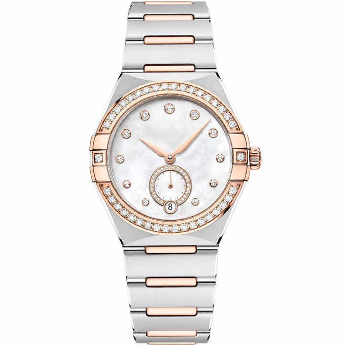 Women's Two-Tone Dress Watch with Small Seconds Dial