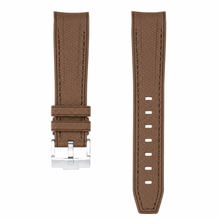 Brown Rubber Watch Strap