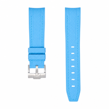 Blue Rubber Watch Strap