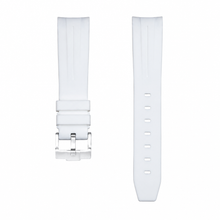 White Rubber Watch Strap